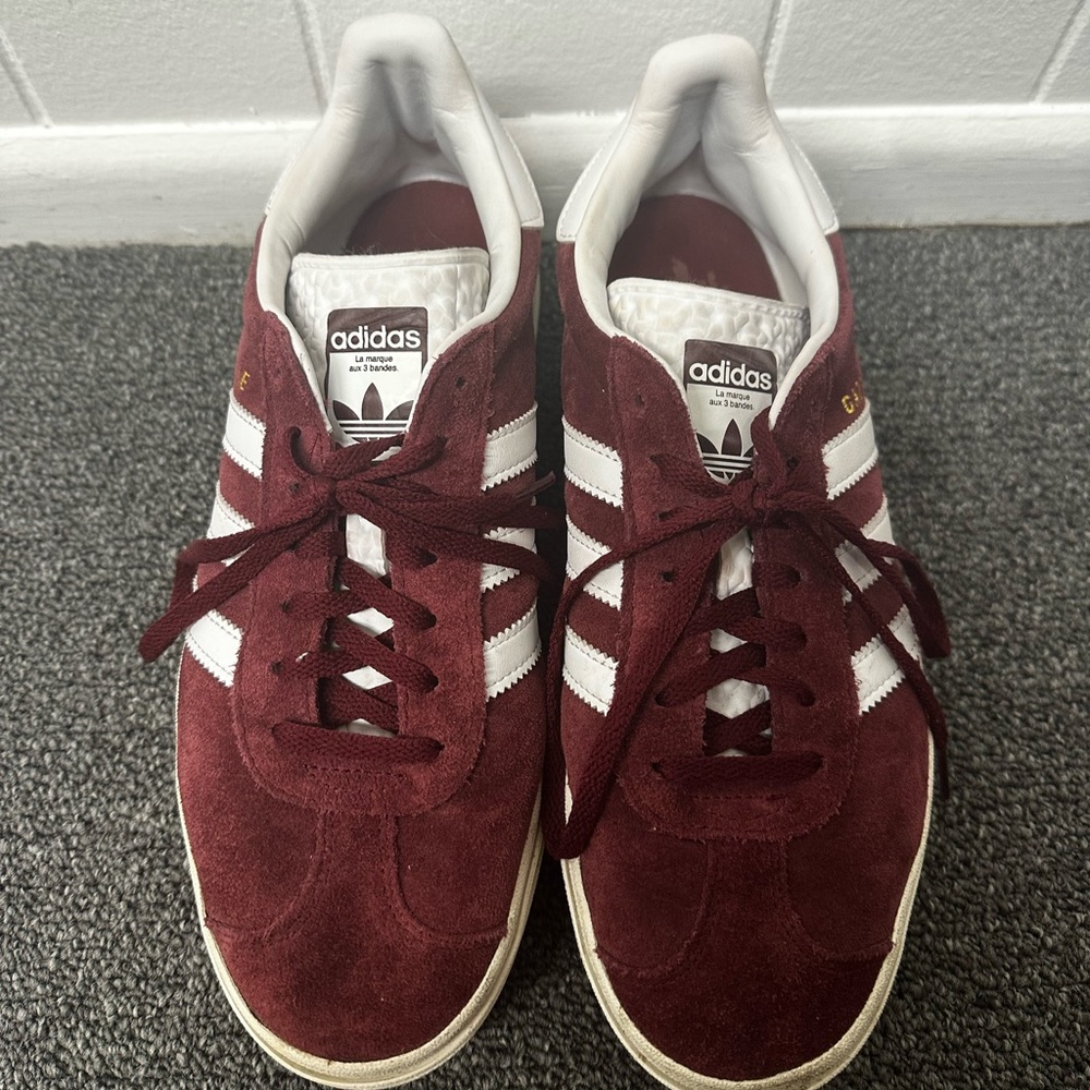Adidas Platform Gazelle - Shadow Red